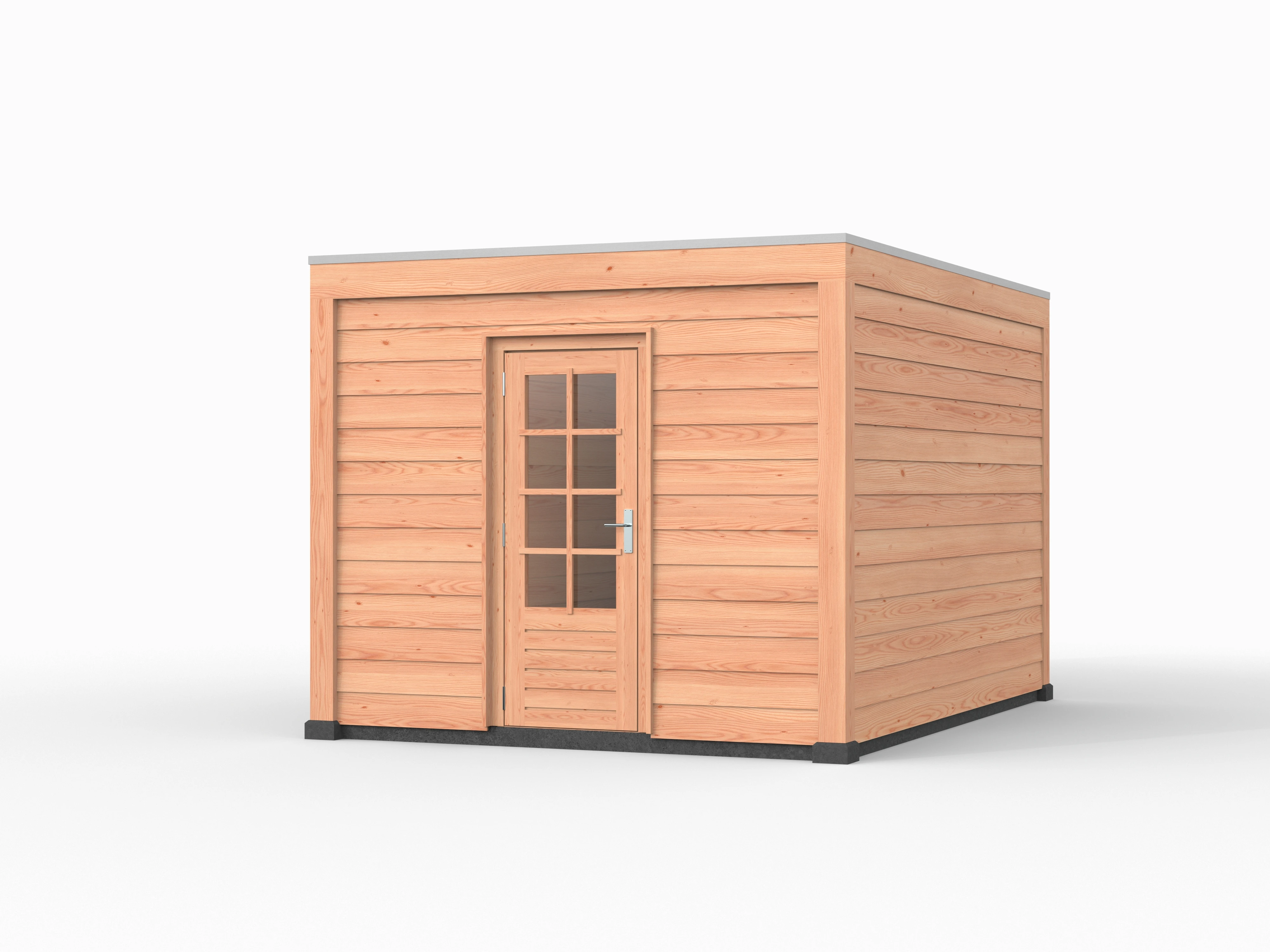 Douglas overkapping, 300 x 400, met schuur, Westwood Elegant - Afbeelding 1